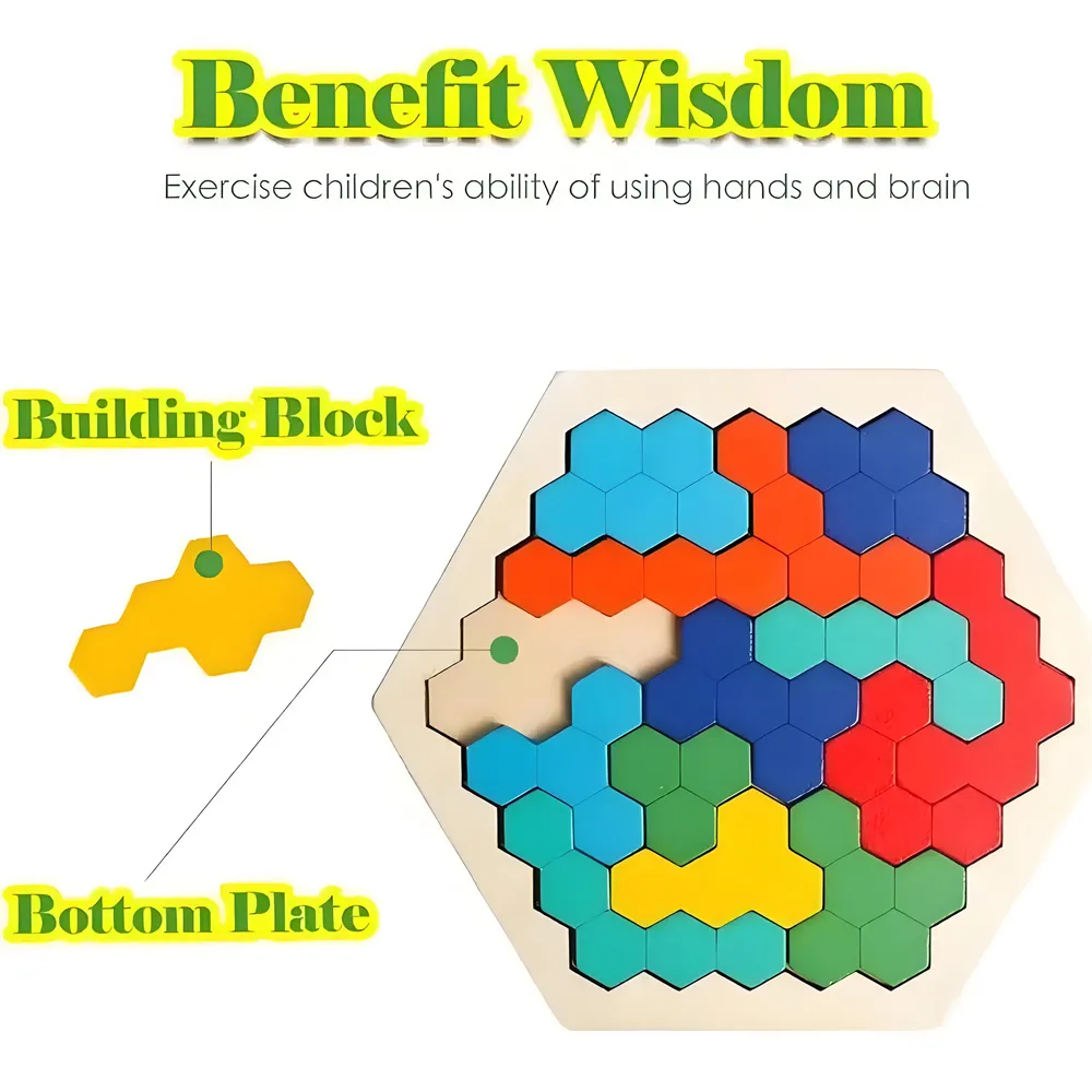 Wooden Funny Changeable Honeycomb Color Puzzle Educational Early Learning Game Gift Kids Children Toys Wooden Funny Changeable Honeycomb Color Puzzle Educational Early Learning Game Gift Kids Children Toys