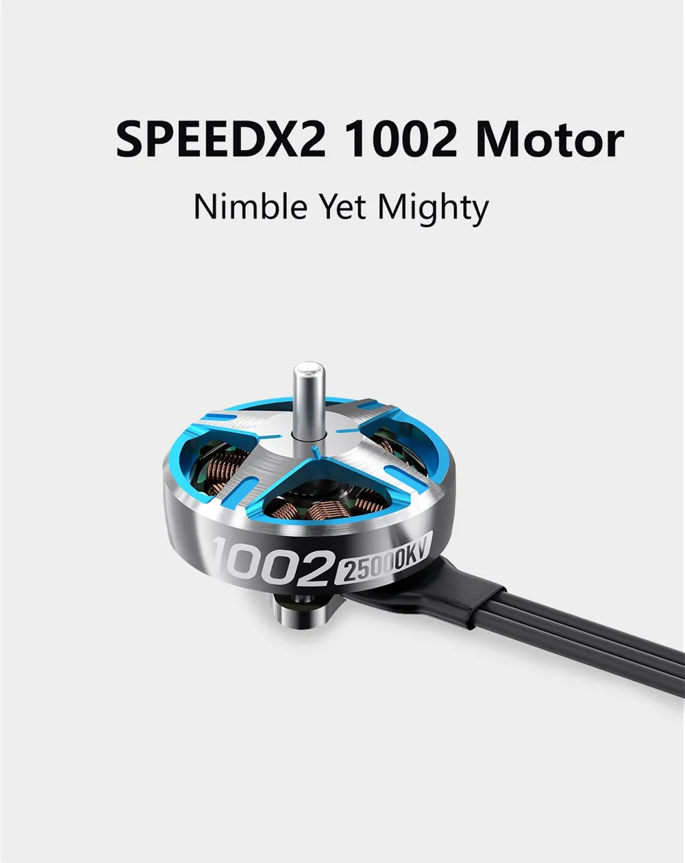 1PC /4PCS GEPRC SPEEDX2 1002 18000KV 1-2S / 25000KV 1S Brushless Motor for 1.6-2 Inch FPV Racing Drone 1PC /4PCS GEPRC SPEEDX2 1002 18000KV 1-2S / 25000KV 1S Brushless Motor for 1.6-2 Inch FPV Racing Drone