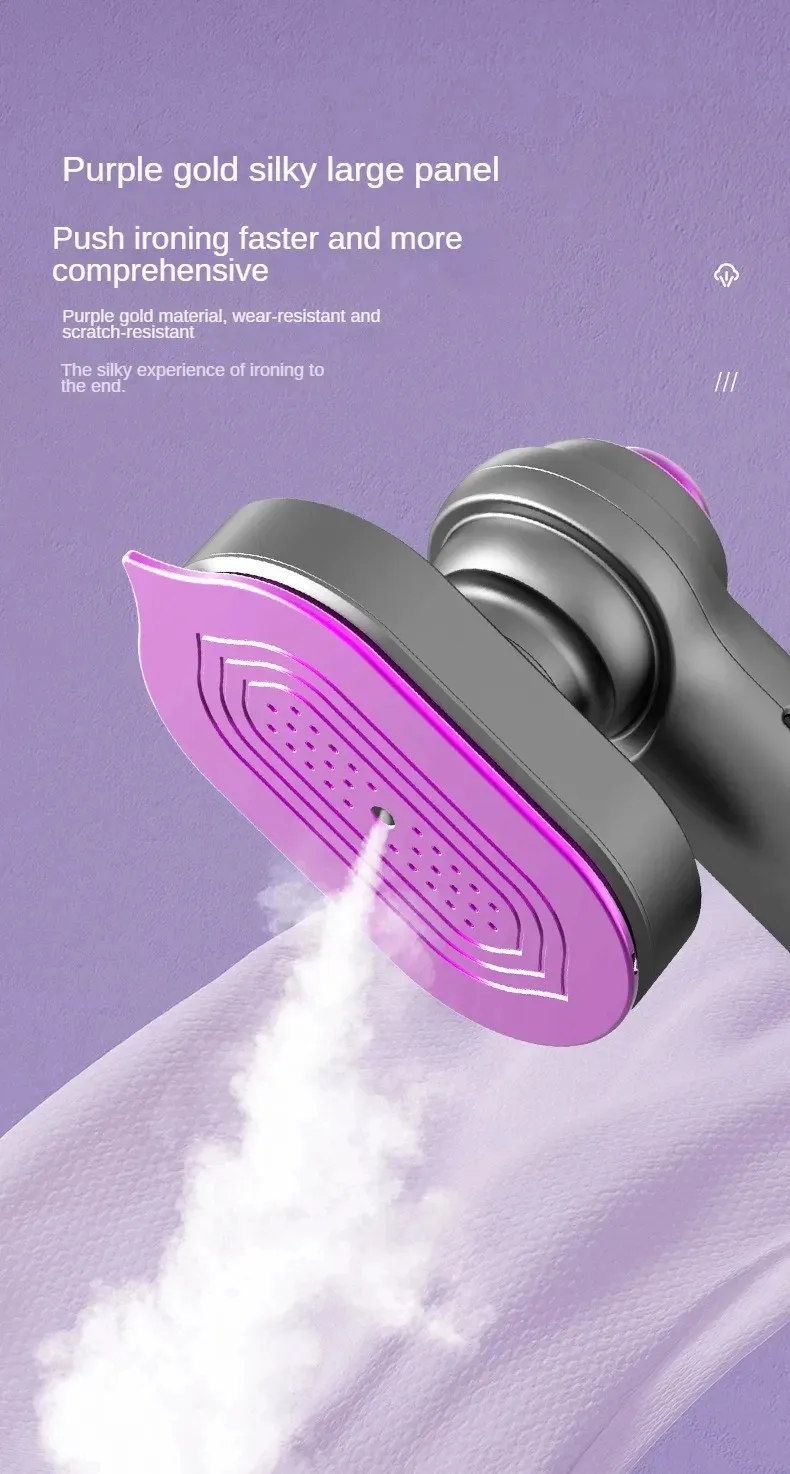Portable Handheld Clothes Steamer Hanging Ironing Machine Mini Electric Iron Home Travel Wet And Dry Ironing Machine Steam Machine Dormitory
