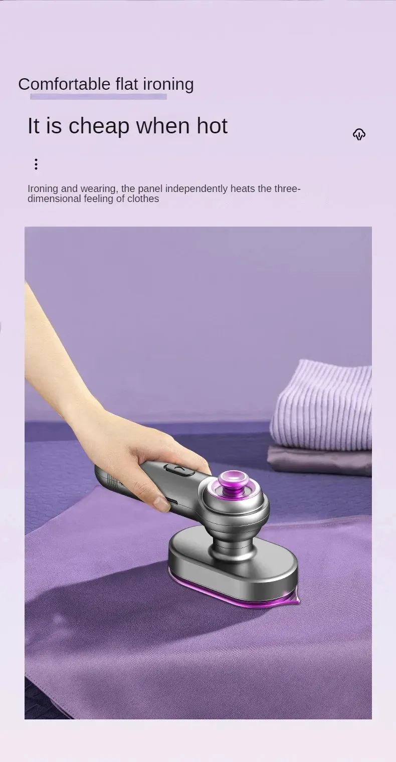 Portable Handheld Clothes Steamer Hanging Ironing Machine Mini Electric Iron Home Travel Wet And Dry Ironing Machine Steam Machine Dormitory