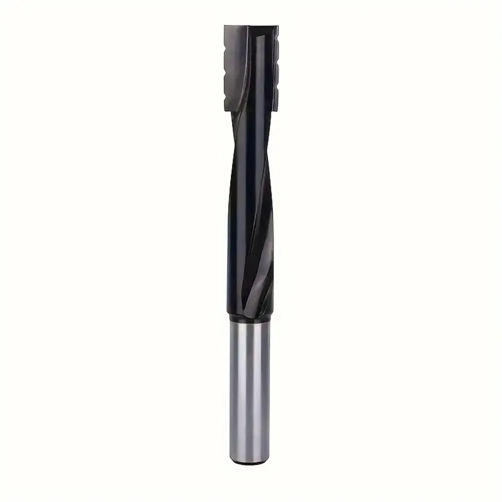 12mm Shank Solid Carbide Spiral Router Bit Mortising Bit 16mm Cutting Diameter for Woodworking Door Lock