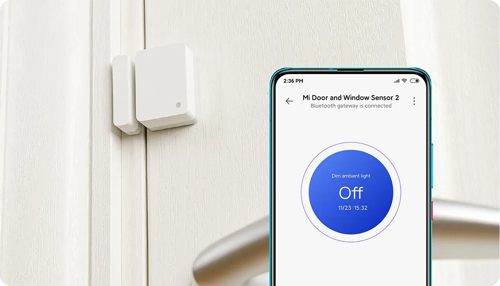 Xiaomi Mijia Opening and Closing Record Notification Door and Window Sensor 2 Smart Connection Mijia/Xiaomi Home App