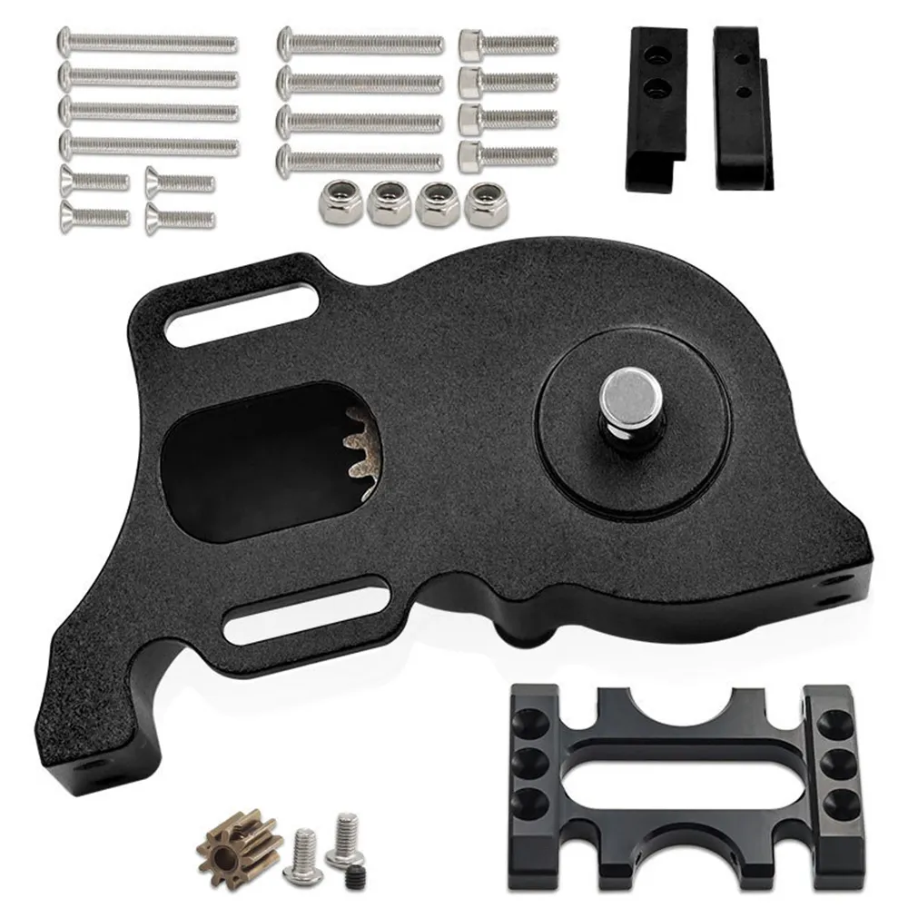 Upgraded Metal LCG Gearbox Assembly Spare Parts for 1/10 Climbing RC Car Vehicle Models Parts