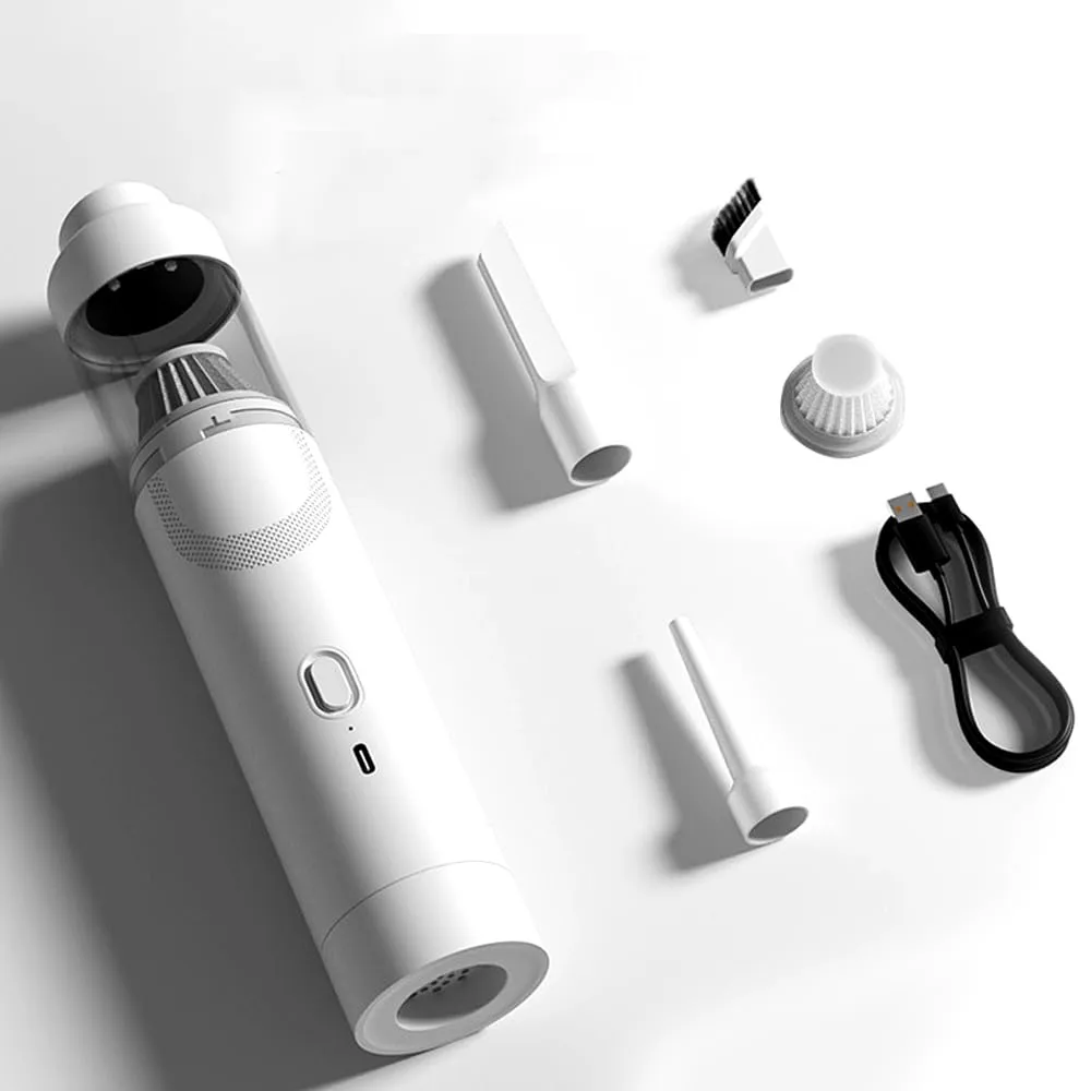 7000pa Portable Cordless Handheld Car Vacuum Cleaner Dual Use Inflation Suction Blow Suction Vacuum For Home Office Car