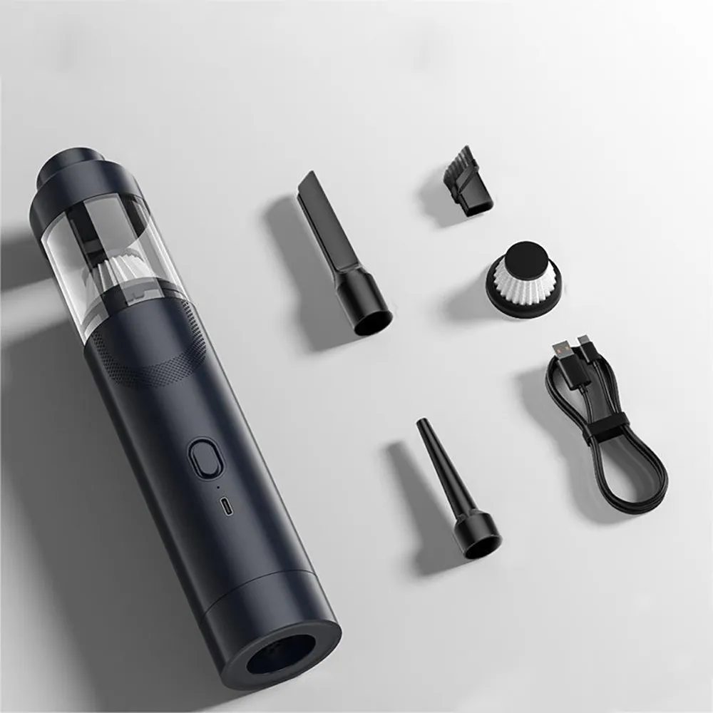 7000pa Portable Cordless Handheld Car Vacuum Cleaner Dual Use Inflation Suction Blow Suction Vacuum For Home Office Car