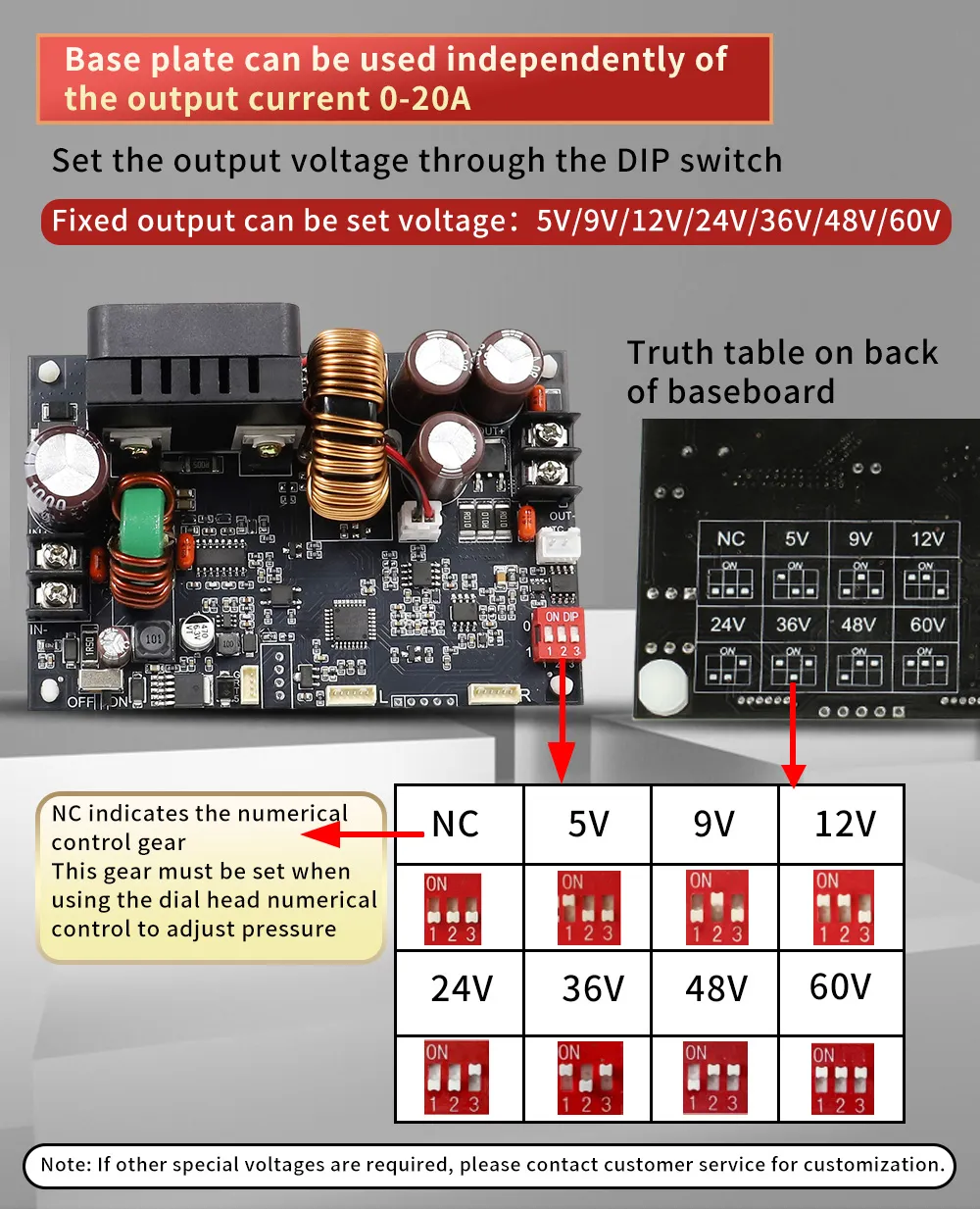 Sinlink XY6020LV 20A/1200W CNC Adjustable DC Regulated Buck Power Supply Constant Voltage and Current Maintenance Step-down Module Sinlink XY6020LV 20A/1200W CNC Adjustable DC Regulated Buck Power Supply Constant Voltage and Current Maintenance Step-down Module