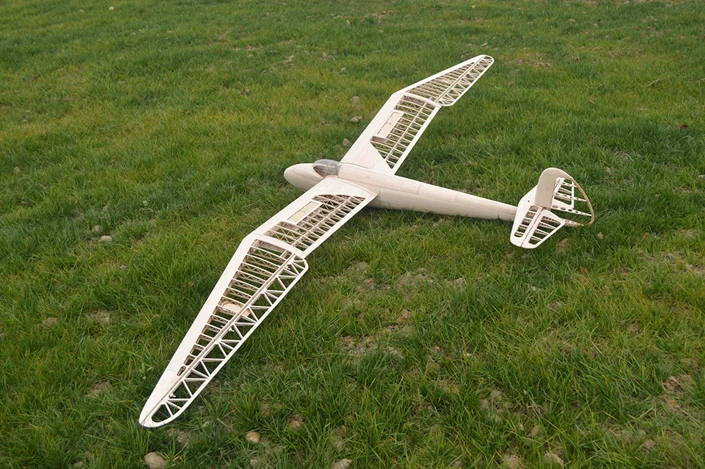 Tony Ray's Aero Model Minimoa 2844mm Wingspan Balsa Wood RC Airplane Glider KIT Tony Ray's Aero Model Minimoa 2844mm Wingspan Balsa Wood RC Airplane Glider KIT