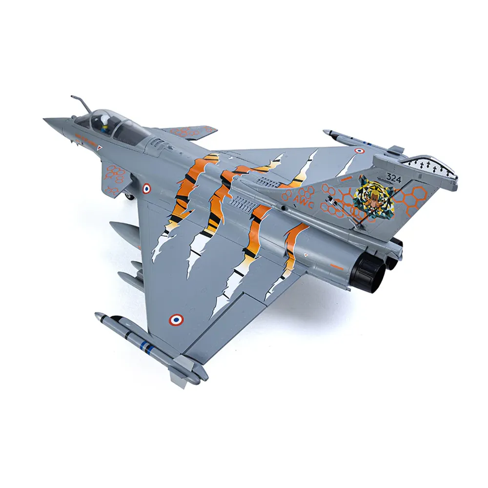 FMS EDF Jet 64mm Rafale V2 740mm Wingspan EPO RC Airplane Fixed Wing Fighter PNP With Reflex V2