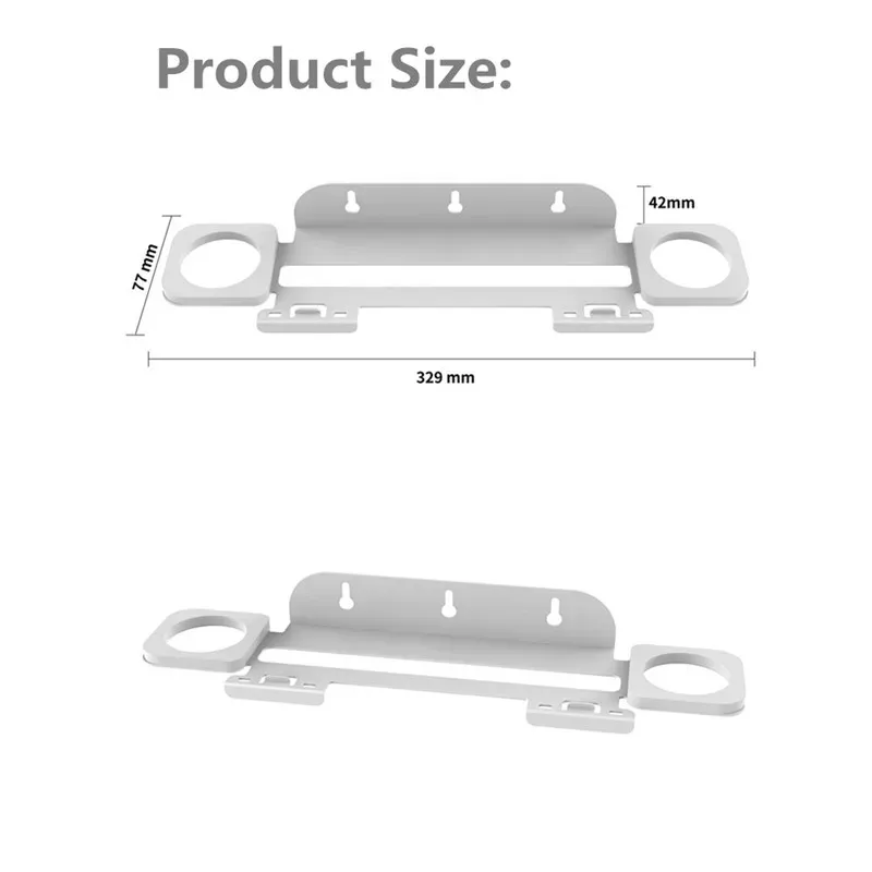 GP-536 Wall Mount Storage Stand for Playstation5 Portal Handheld Game Console Accessories PS5 Controller Storage Bracket