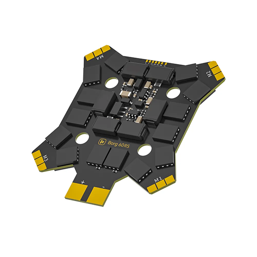 20*20mm iFlight Borg 5S Flight Controller 5V 12V BEC with 60A 60RS ESC 4-8S Stack Built-in ELRS 2.4GHz Receiver for FPV Racing Drone 20*20mm iFlight Borg 5S Flight Controller 5V 12V BEC with 60A 60RS ESC 4-8S Stack Built-in ELRS 2.4GHz Receiver for FPV Racing Drone