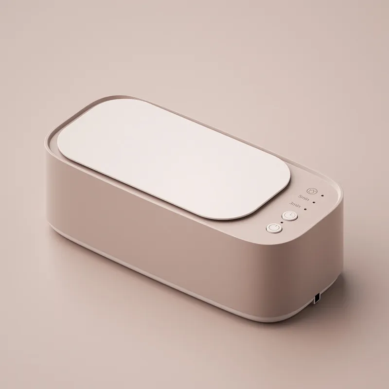 15W Power 45KHZ High Frequency Ultrasonic Multi-Function Household Cleaning Machine Three-Speed Mode Timing for Glasses Jewelry Watch