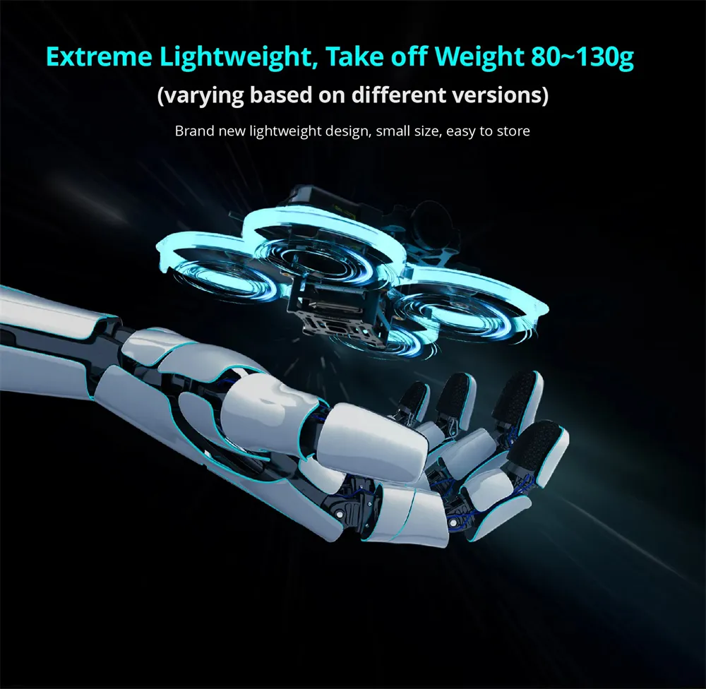 Flywoo FlyLens 85 HD O4 / O4 PRO 2S 2 Inch Brushless Whoop FPV Racing Drone BNF with GOKU F405 HD Digital System