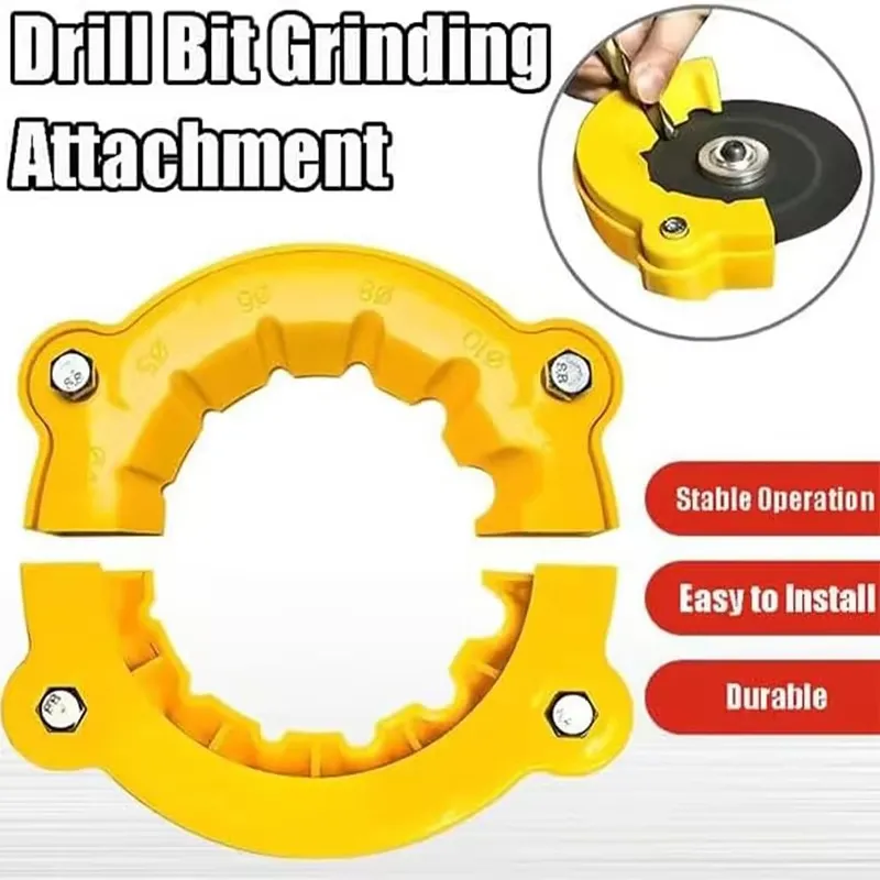 Multipurpose Electric Drill Bit Grinding Sharpener Polishing Grinding Tool Powered Tool Parts Applicable Angle Grinder 4-12mm