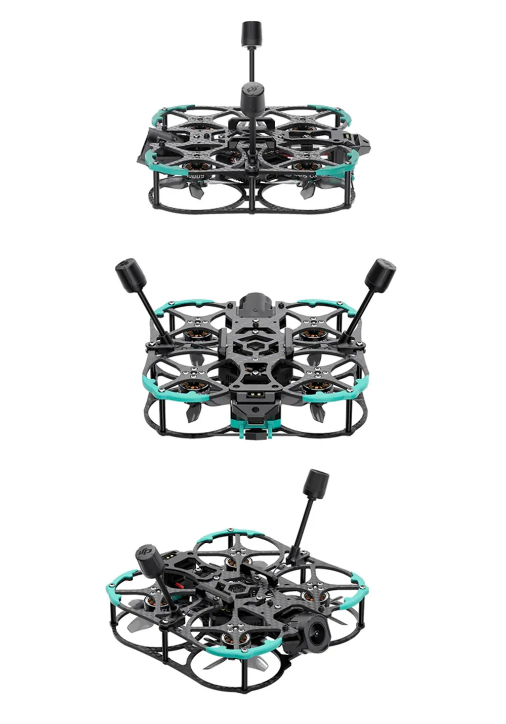 Sub250 Huma20 HD O4 Pro 95mm 2 Inch 4S CineWhoop RC FPV Racing Drone PNP BNF with Redfox A3 45A FC Digital System
