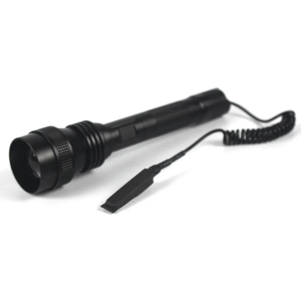 Bikight C14 850nm/940nm Night Vision Zoomable Tactical Flashlight 5W Infrared Radiation IR Illuminator LED Torch Shooting Light Hunting Flashlight