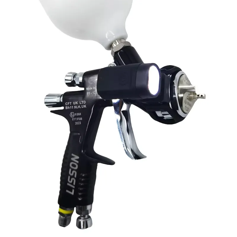 Universal Spray Gun Light Adjustable Lighting Fit Most Spray Gun For Night Work Airbrush Paint Fill Light
