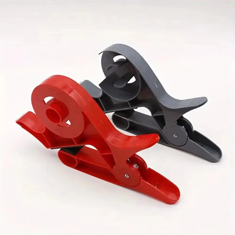2Pcs/Set Paper Roll Holder Tape Dispenser Clamp Wrap Buddies Wrap Gift Wrap Clips