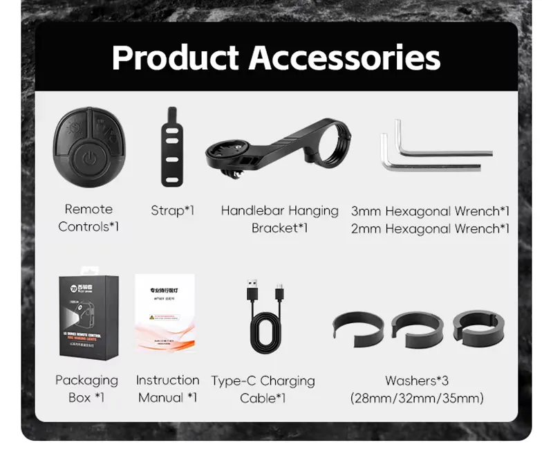WEST BIKING Wireless Remote Bike Overhang Light 1600 Lumen Super Bright Lighting Cut-Offline Safe Design IP66 Waterproof Type-C Hanging Bicycle Headlight Flashlight WEST BIKING Wireless Remote Bike Overhang Light 1600 Lumen Super Bright Lighting Cut-Offline Safe Design IP66 Waterproof Type-C Hanging Bicycle Headlight Flashlight