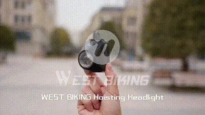 WEST BIKING Wireless Remote Bike Overhang Light 1600 Lumen Super Bright Lighting Cut-Offline Safe Design IP66 Waterproof Type-C Hanging Bicycle Headlight Flashlight WEST BIKING Wireless Remote Bike Overhang Light 1600 Lumen Super Bright Lighting Cut-Offline Safe Design IP66 Waterproof Type-C Hanging Bicycle Headlight Flashlight