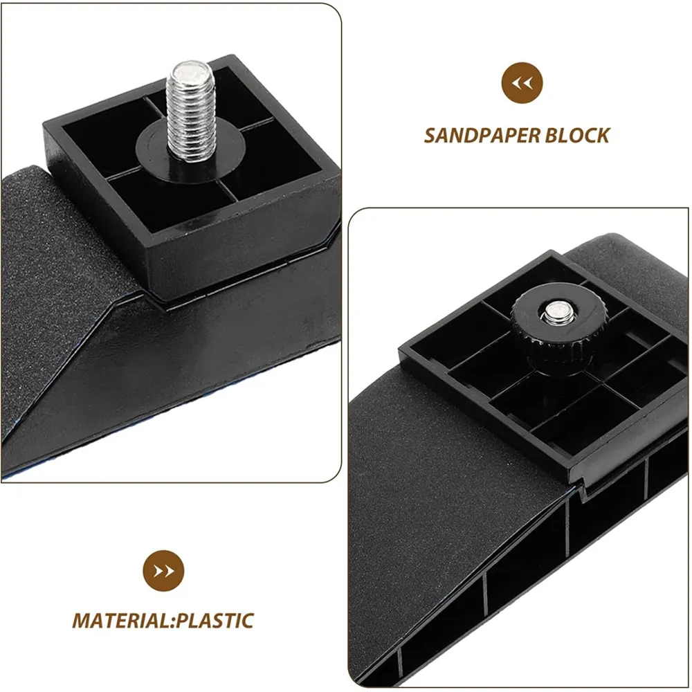 1 Set Sandpaper Rack Sander Sand Block Hand Sander Wood Working Tools and Equipment Sanding Block Sanding Tool Drywall Sander Burnishing Tool Block Sander Sandpaper Block