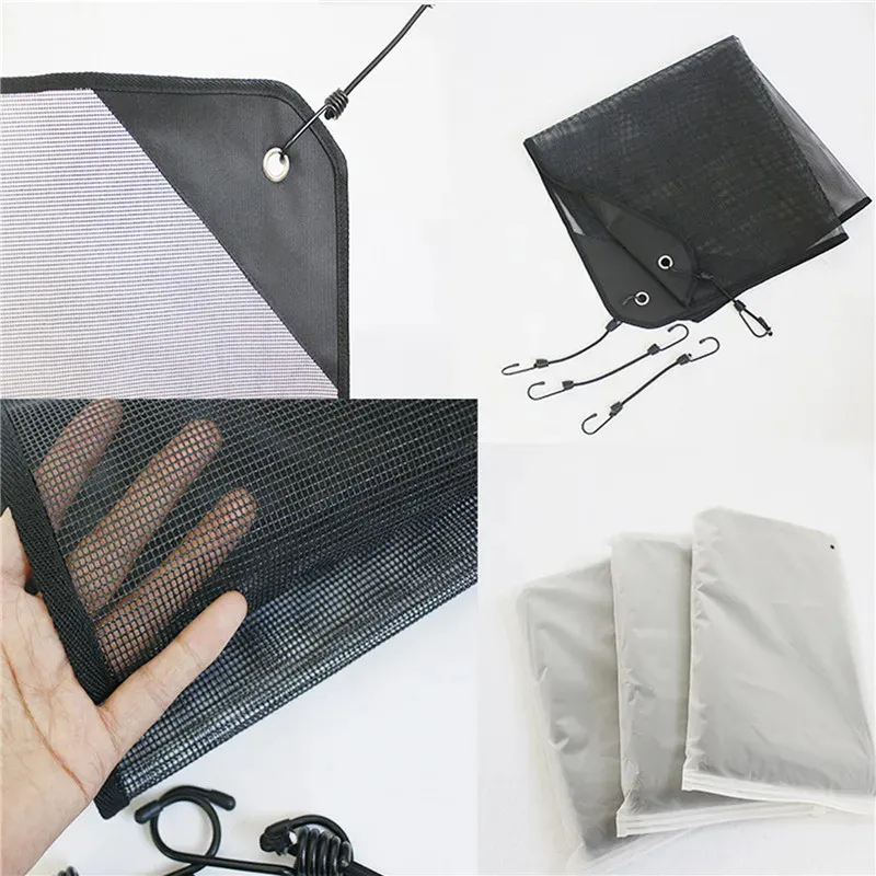 91x91cm PVC Mesh Outdoor Air Conditioner Cover Dustproof Sunscreen Protection Cover Air Conditioner Body Protection Cover