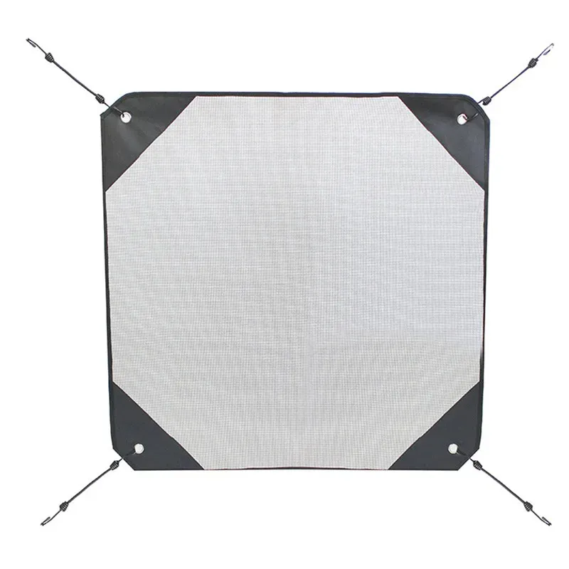 91x91cm PVC Mesh Outdoor Air Conditioner Cover Dustproof Sunscreen Protection Cover Air Conditioner Body Protection Cover