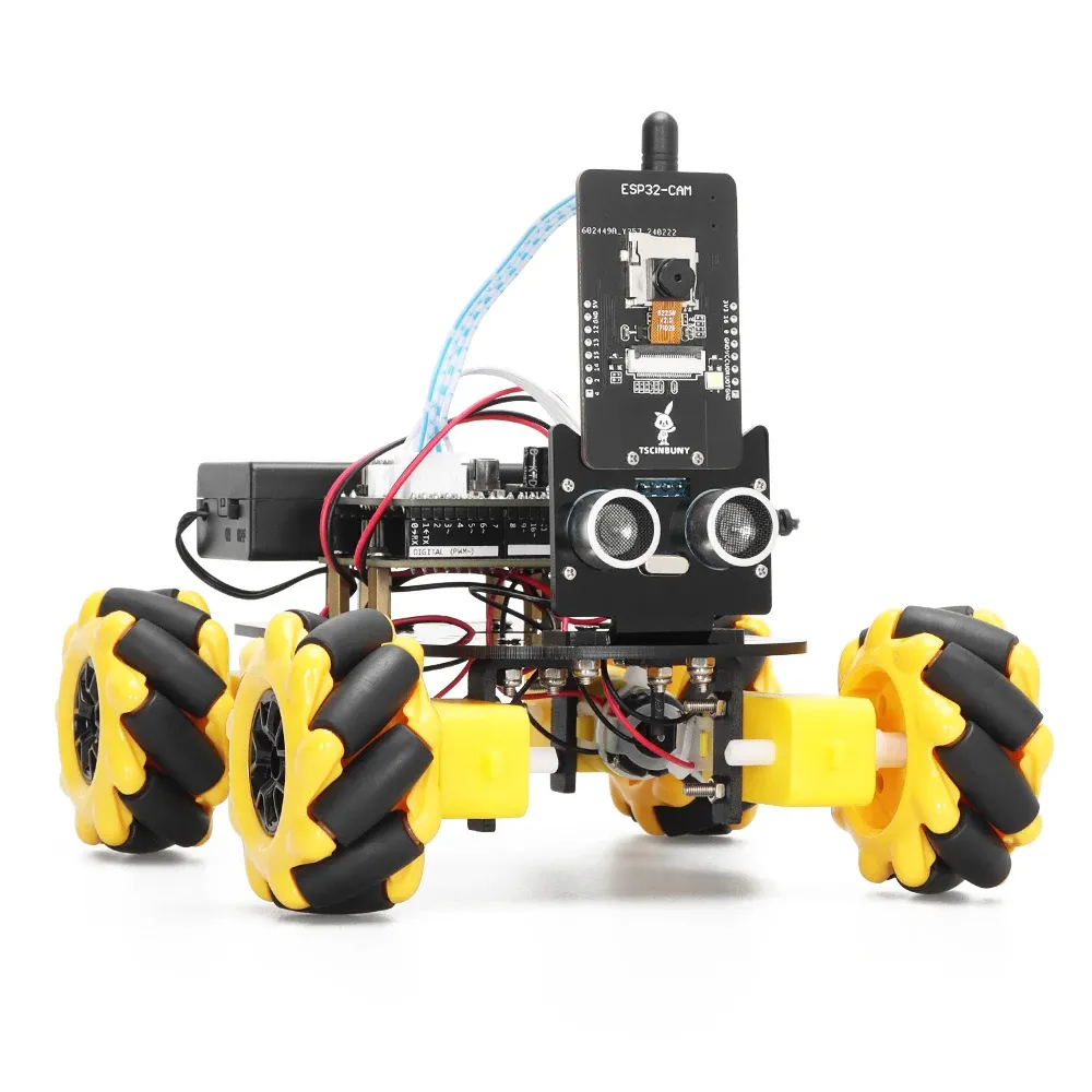 TSCINBUNY ZYC0117 ESP32 Robot Car Kit For Arduinos Starter Kit Programmable Artificial Intelligence Automation Kits Consumer Electronics TSCINBUNY ZYC0117 ESP32 Robot Car Kit For Arduinos Starter Kit Programmable Artificial Intelligence Automation Kits Consumer Electronics