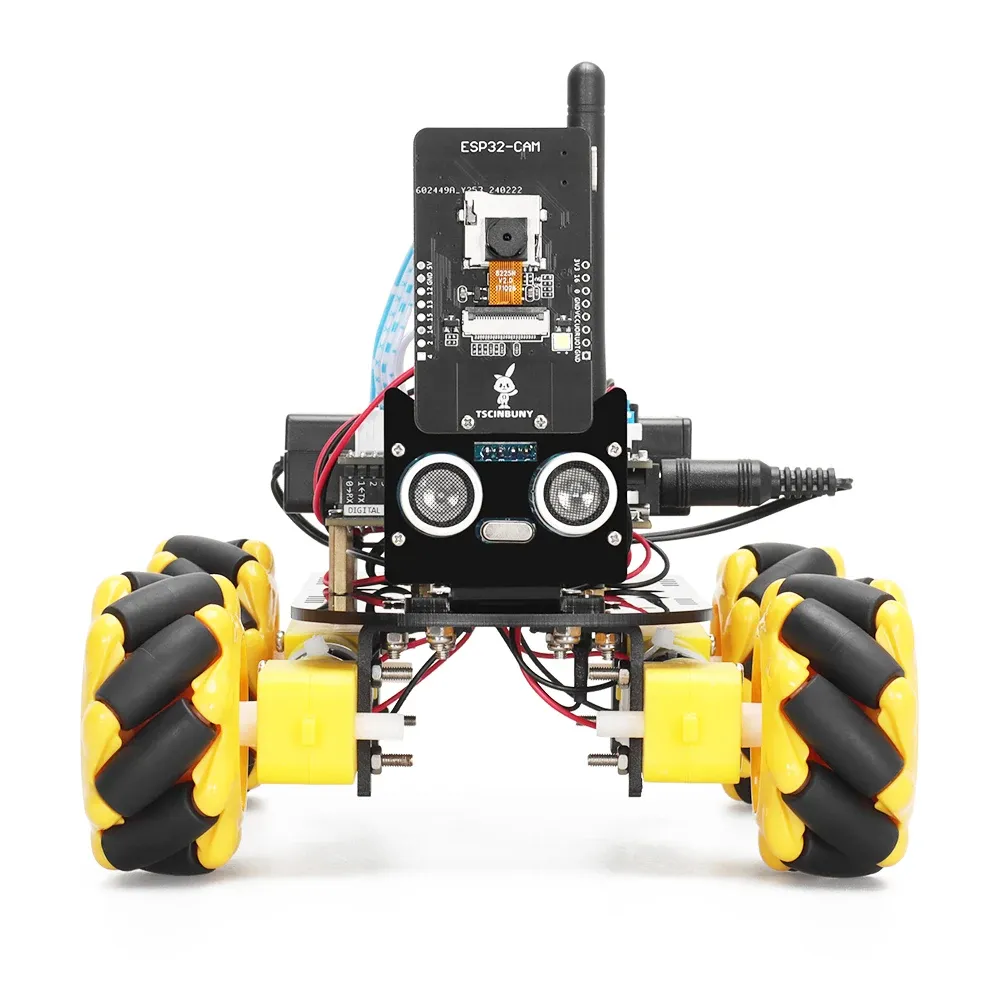 TSCINBUNY ZYC0117 ESP32 Robot Car Kit For Arduinos Starter Kit Programmable Artificial Intelligence Automation Kits Consumer Electronics TSCINBUNY ZYC0117 ESP32 Robot Car Kit For Arduinos Starter Kit Programmable Artificial Intelligence Automation Kits Consumer Electronics