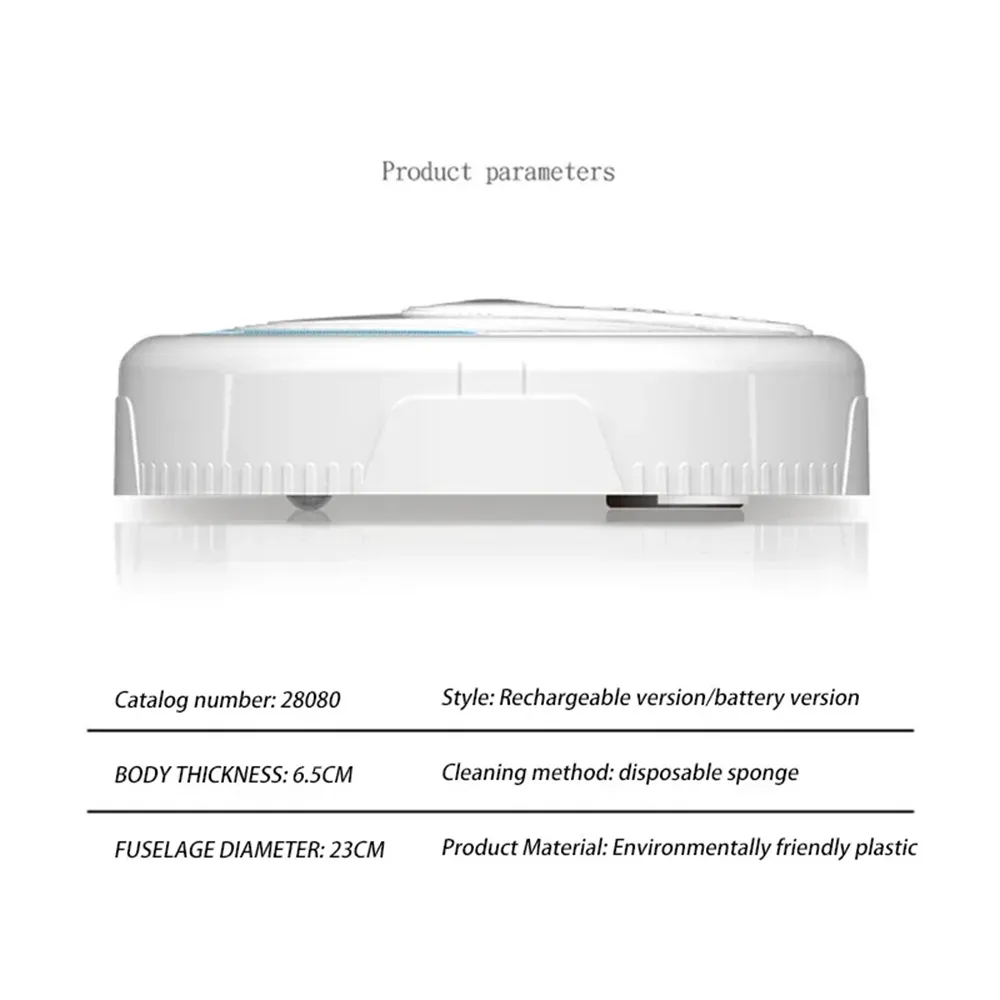 Home Automatic Floor Clraning Robot Mini Intelligent Wireless Vacuum Cleaner USB Rechargeable Wet And Dry Homesweeper