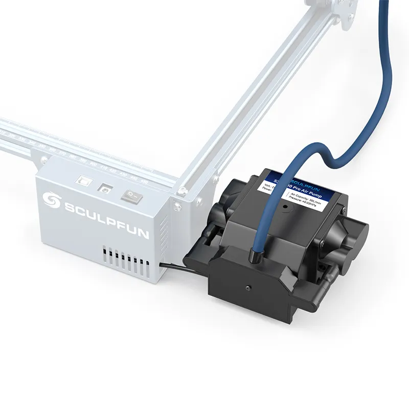 SCULPFUN S9 Pro Air Assist Kit mit Luftpumpe 3D-Druckerzubehör