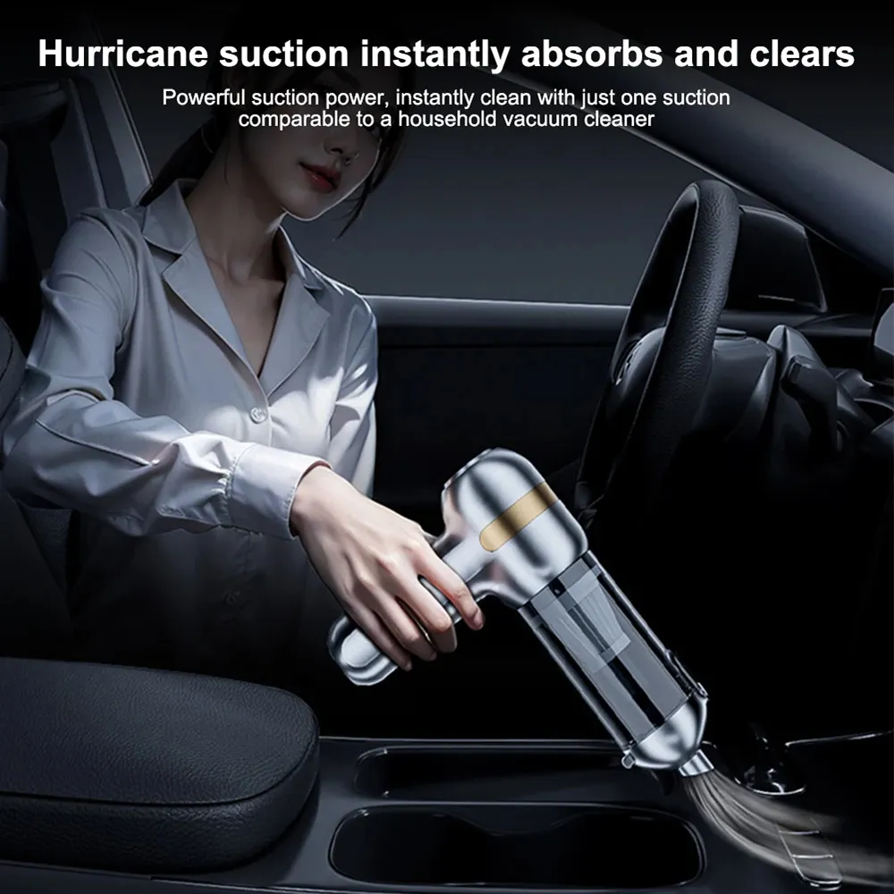 SUITU ST-6665Pro Brushless Wireless Car Vacuum Cleaner Powerful Suction Wet & Dry Handheld Cleaning Auto Home
