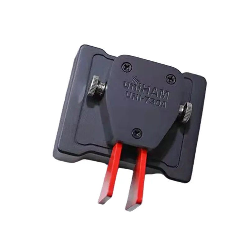 UNI-730A Automatic Paddle Key Keyer CW Morse Code for HAM Radio with Silver Plating and 3.5mm Jack