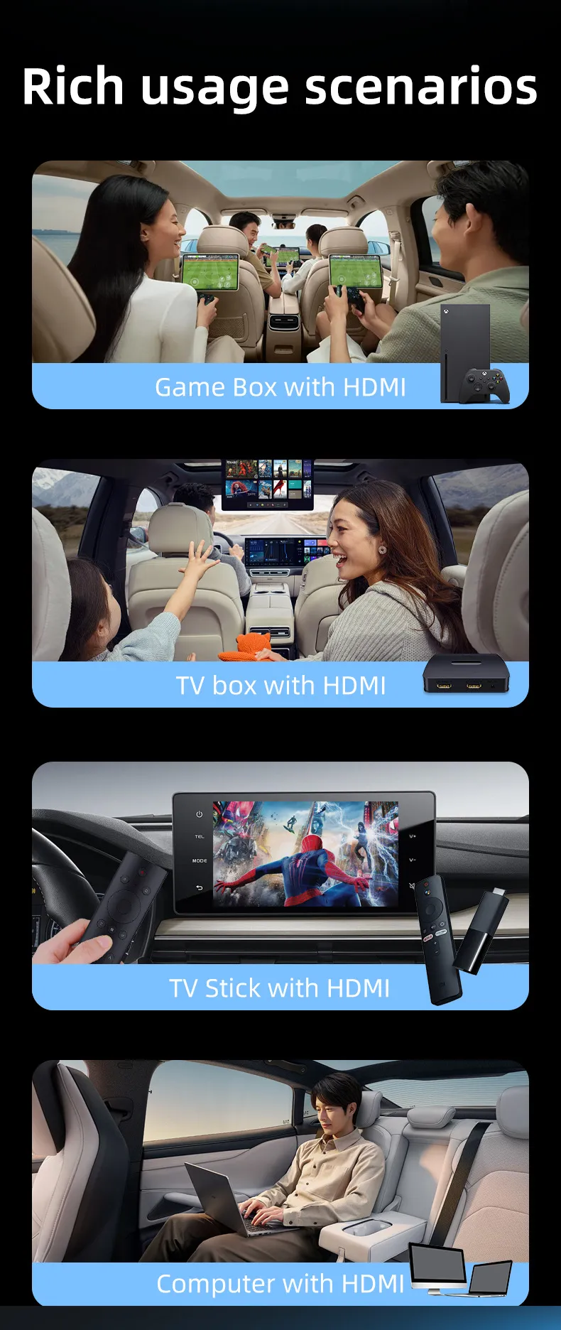 BABAOLONG Wireless Carplay Adapter for Original Wired Carplay to Wireless Car Multimedia Adapter