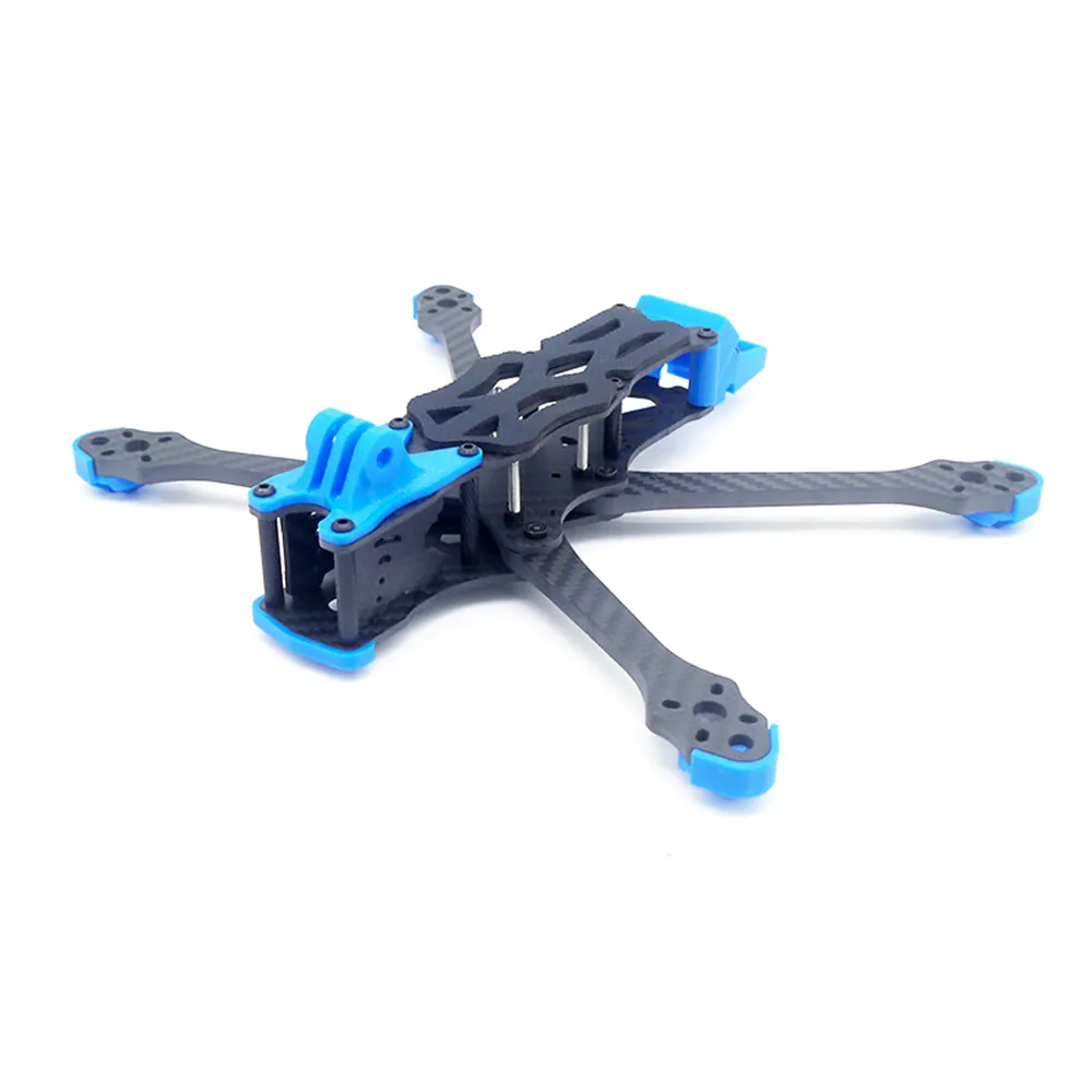 TEOSAW APEX D5 D7 Max 245mm 340mm Wheelbase 5 Inch 7 Inch Frame Kit Compatible with DJI O4 Pro FPV Racing Drones
