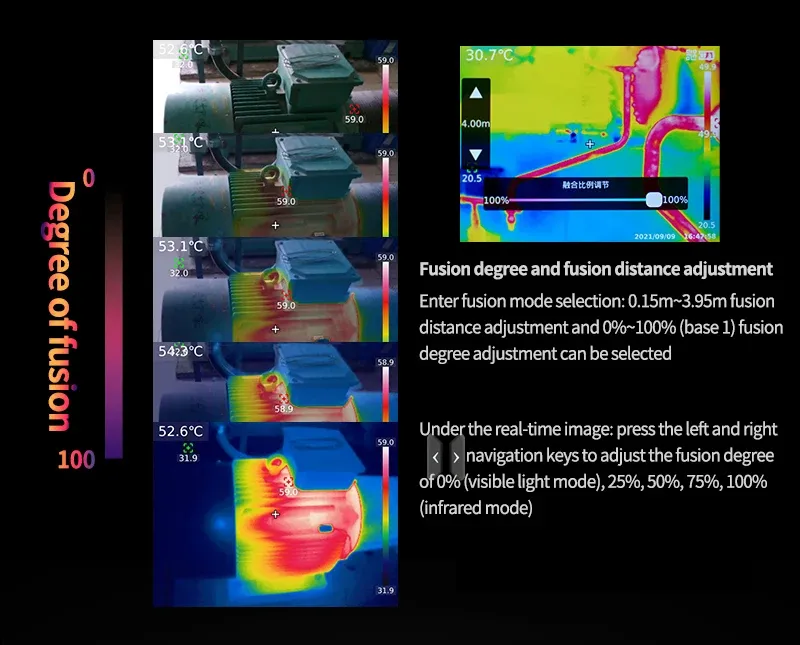 UTI260E Thermal Imager Handheld Infrared Camera 256x192 High Resolution -20℃ to 550℃ Temperature Range Wi-Fi Support IP54 UTI260E Thermal Imager Handheld Infrared Camera 256x192 High Resolution -20℃ to 550℃ Temperature Range Wi-Fi Support IP54