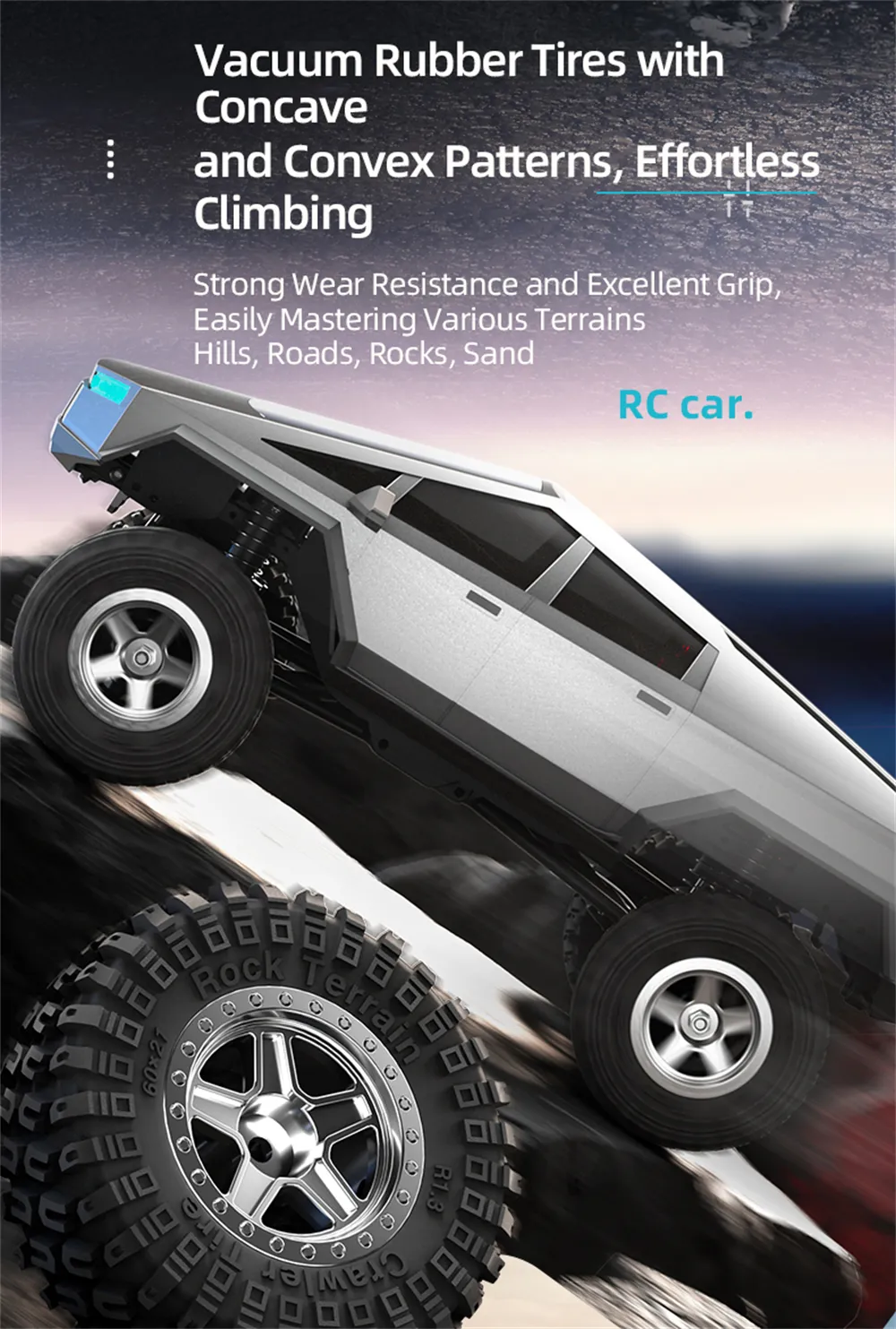 JJRC C8818 1/18 2.4G 4WD Full Proportion Simulation Remote Control Climbing RC Car Vehicle Models RTR