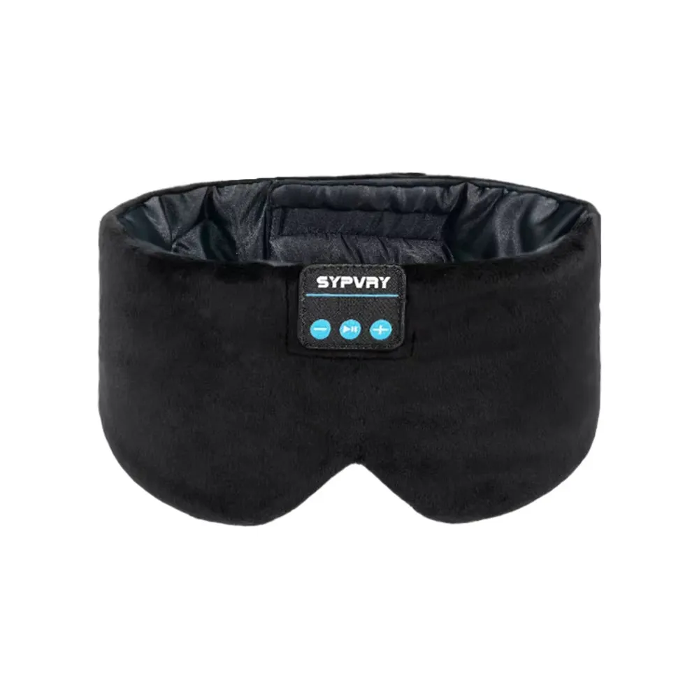 KALOAD Bluetooth Wireless Headphones Sleep Mask Adjustable Music Multifunctional Soft Eyeshade for Travel Night Sleeping