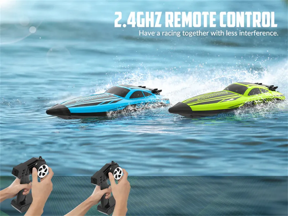 Volantexrc 797-5 SR40 2.4G 30mph RTR Brushless RC Boat Waterproof Auto Self Righting Reverse Water Cooling System Full Proportional High Speed Remote Control Ship Vehicles Models Toys