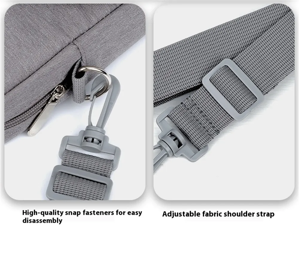 9.7''/13'' Tablet Sleeve Bag Lightweight Laptop Handbag Simple Waterproof Notebook Inner Case Messenger Bag