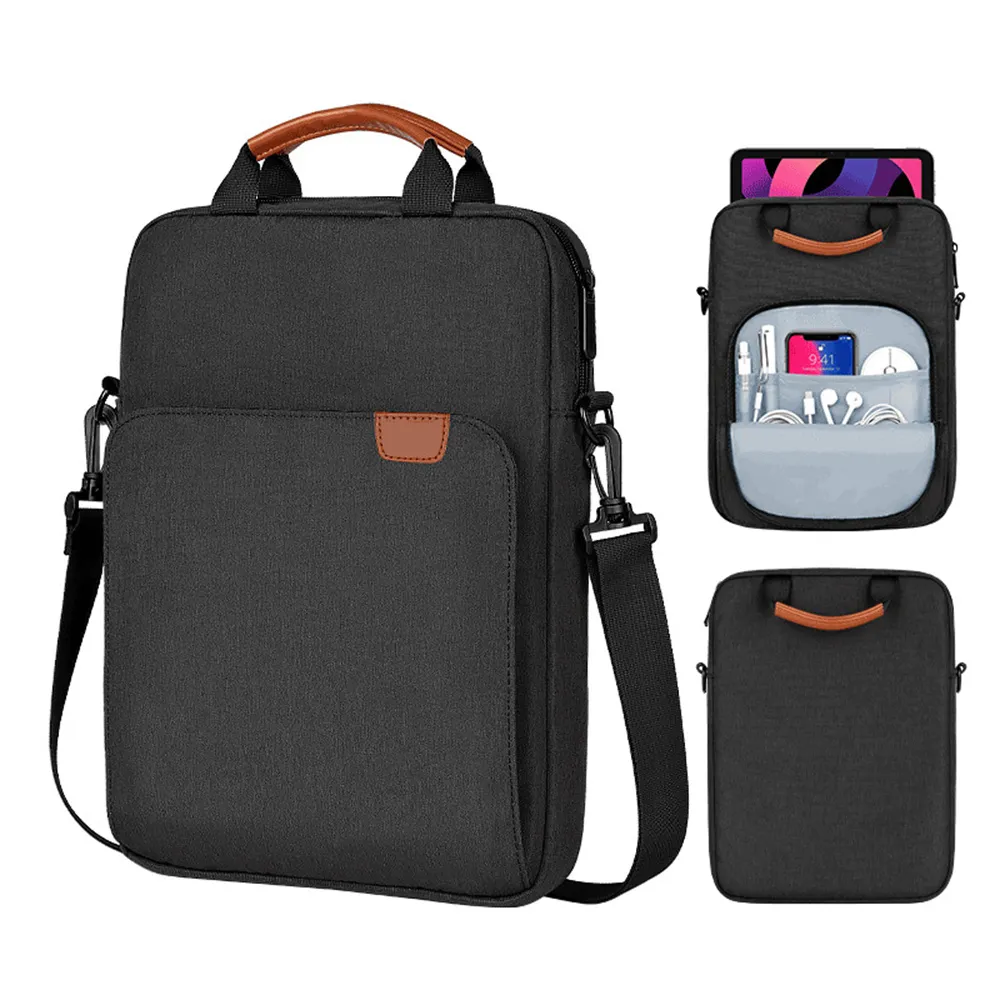 9.7''/13'' Tablet Sleeve Bag Lightweight Laptop Handbag Simple Waterproof Notebook Inner Case Messenger Bag