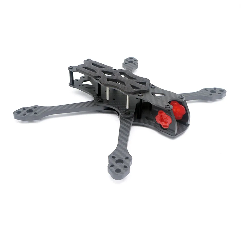TEOSAW APEX EVO X5/ X5 MAX 5 Inch / X6 /X6 MAX 6 Inch / X7/ X7 MAX 7 Inch X Frame Kit Compatible with DJI O4 Pro FPV Racing Drones