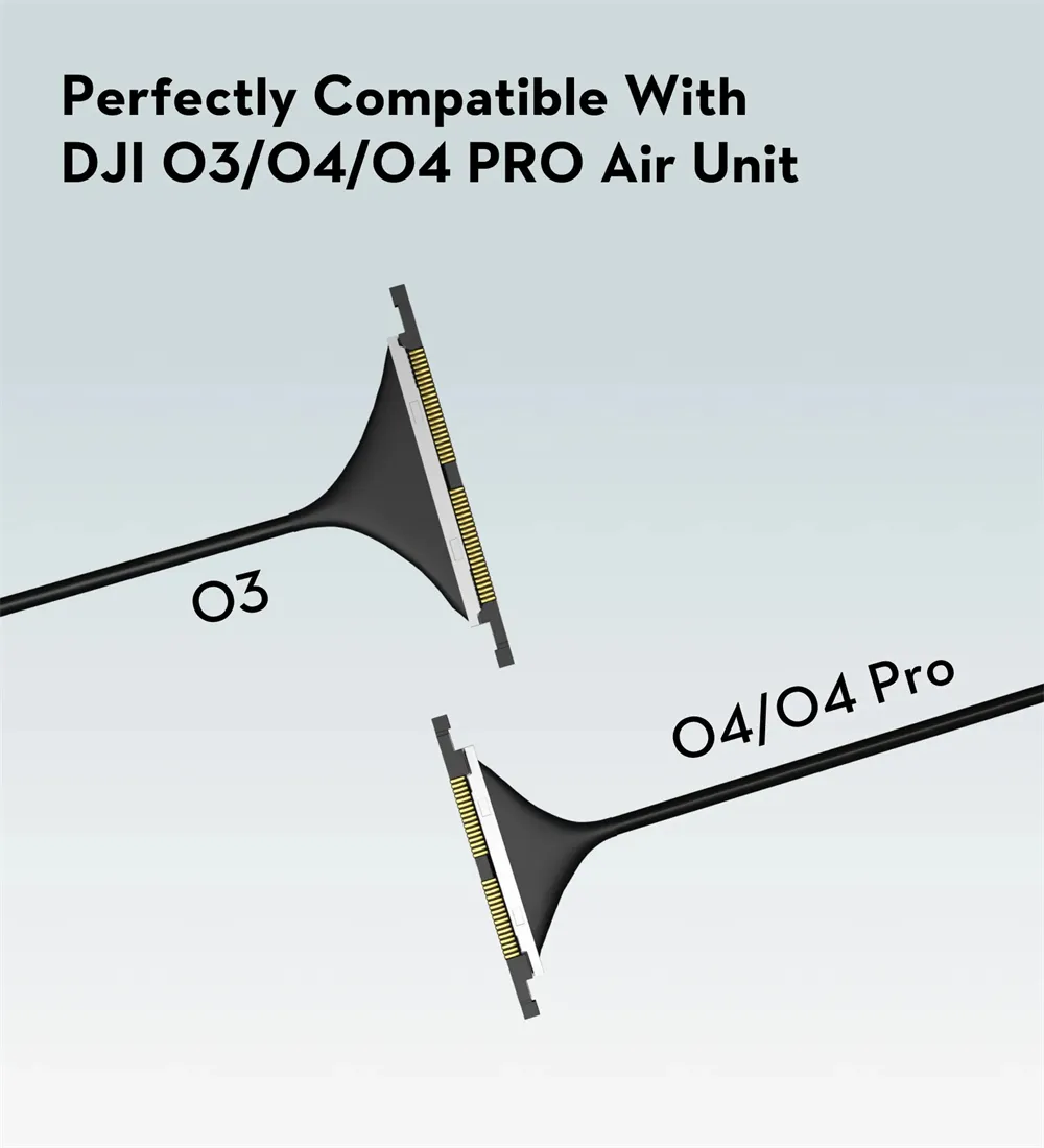 Flywoo Flexible 60mm 100mm 150mm 200mm Coaxial Cable for O4 / O4 PRO Air Unit Support RC FPV Racing Drones Flywoo Flexible 60mm 100mm 150mm 200mm Coaxial Cable for O4 / O4 PRO Air Unit Support RC FPV Racing Drones