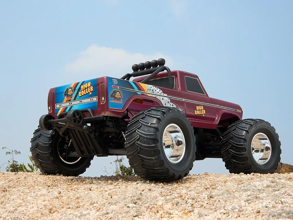 FMS для Ford F100 RTR 1/10 2.4G RWD 30км/ч RC Car Monster Truck Off-Road Full Proportional Vehicles Models Toys
