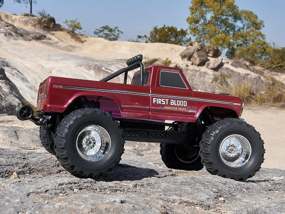 FMS для Ford F100 RTR 1/10 2.4G RWD 30км/ч RC Car Monster Truck Off-Road Full Proportional Vehicles Models Toys