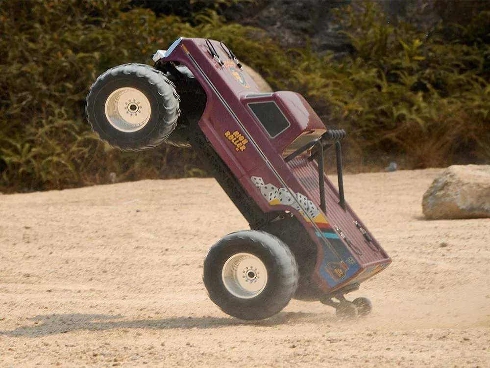 FMS для Ford F100 RTR 1/10 2.4G RWD 30км/ч RC Car Monster Truck Off-Road Full Proportional Vehicles Models Toys