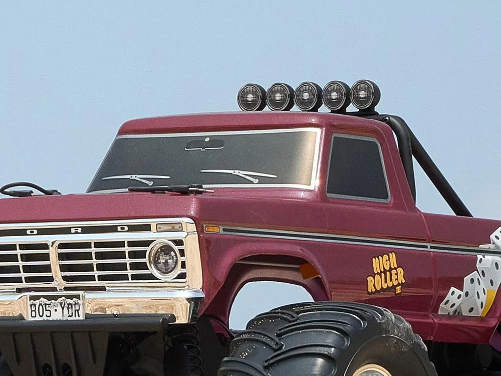 FMS для Ford F100 RTR 1/10 2.4G RWD 30км/ч RC Car Monster Truck Off-Road Full Proportional Vehicles Models Toys