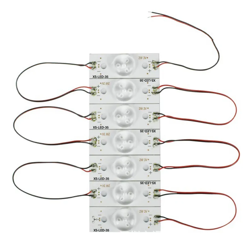 3V 6V Concave Convex Lens LED Lamp Beads LCD TV Convex Mirror Concave Mirror Universal LED Lamp Beads