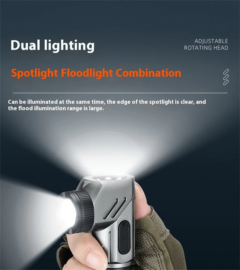 Bikight 1500 Lumens L-shape 21700 LED Flashlight 90° Swivel Emergency Magnetic Work Lamp 21700 Rechargeable Flash Light Outdoor Tactical Corner Light LED Torch Bikight 1500 Lumens L-shape 21700 LED Flashlight 90° Swivel Emergency Magnetic Work Lamp 21700 Rechargeable Flash Light Outdoor Tactical Corner Light LED Torch