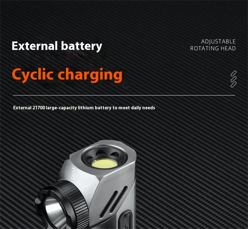 Bikight 1500 Lumens L-shape 21700 LED Flashlight 90° Swivel Emergency Magnetic Work Lamp 21700 Rechargeable Flash Light Outdoor Tactical Corner Light LED Torch Bikight 1500 Lumens L-shape 21700 LED Flashlight 90° Swivel Emergency Magnetic Work Lamp 21700 Rechargeable Flash Light Outdoor Tactical Corner Light LED Torch