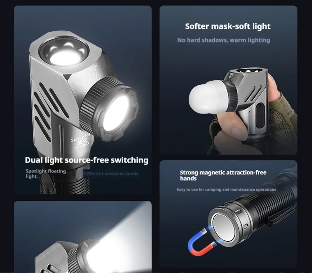 Bikight 1500 Lumens L-shape 21700 LED Flashlight 90° Swivel Emergency Magnetic Work Lamp 21700 Rechargeable Flash Light Outdoor Tactical Corner Light LED Torch Bikight 1500 Lumens L-shape 21700 LED Flashlight 90° Swivel Emergency Magnetic Work Lamp 21700 Rechargeable Flash Light Outdoor Tactical Corner Light LED Torch